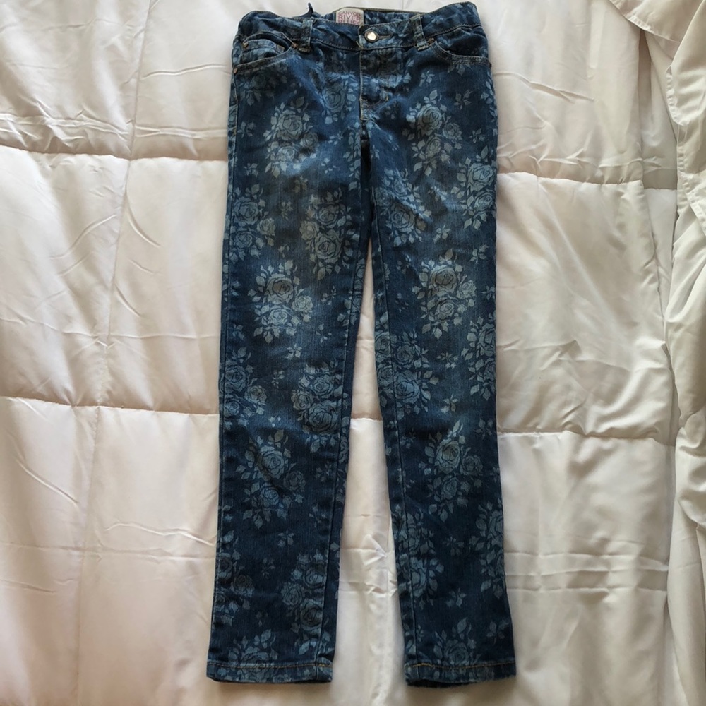 Floral Jeans